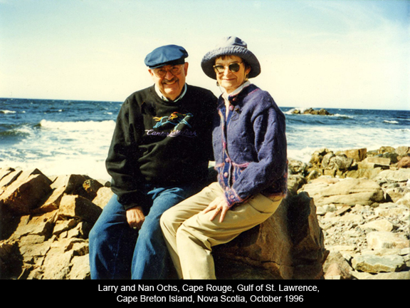 Larry and Nan Ochs 1996